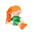 BABY ONO - Przytulanka dla niemowląt HANNAH DOLL. MY BEST FRIEND.