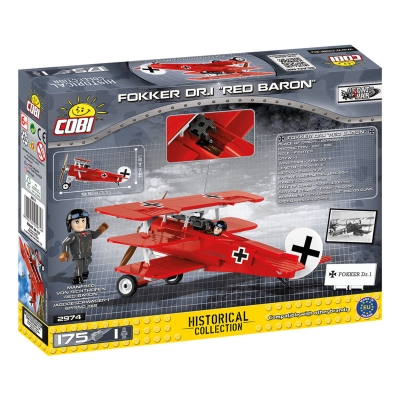 Fokker Dr.I Red Baron - niemiecki samolot mysliwski