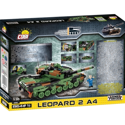 COBI - Leopard 2 A4 - niemiecki czołg podstawowy III generacji