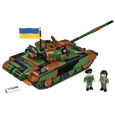 COBI - T-72 M1R (PL/UA) - rosyjski czołg podstawowy w polskich barwch