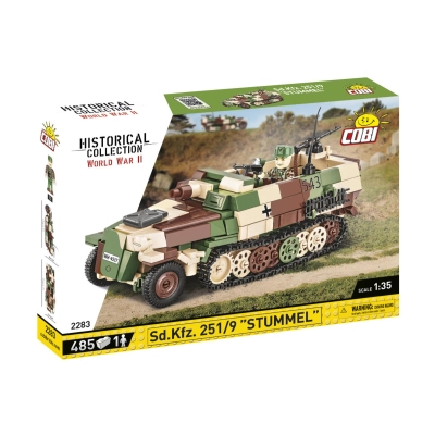 COBI - Sd.KFZ. 251/9 “STUMMEL” - niemiecki transporter opancerzony