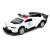 Radiowóz policji z napędem i dźwiękiem - model policyjnego ścigacza