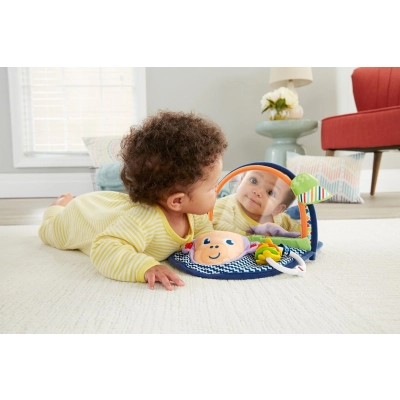 FISHER-PRICE - Miękka Książeczka - LUSTERKO MAŁPKA