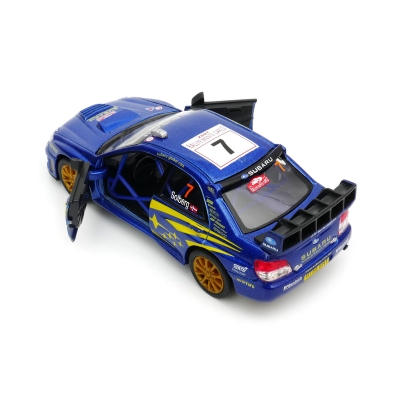 Subaru Impreza WRC 2007 - model Kinsmart - skala 1:36
