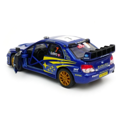 Subaru Impreza WRC 2007 - model Kinsmart - skala 1:36