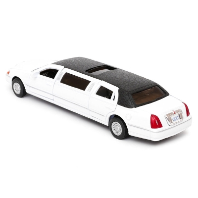 1999 Lincoln Town Car Stretch Limousine - model Kinsmart - skala 1:38