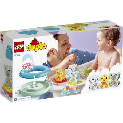 LEGO® DUPLO® Moja pierwsza zabawa w kąpieli - pływający pociąg ze zwierzątkami