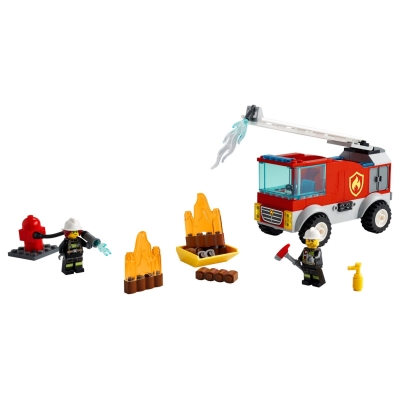 LEGO® City - Wóz strażacki z drabiną