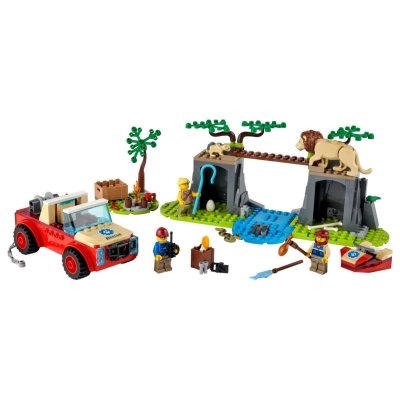 LEGO® City - Terenówka ratowników dzikich zwierząt
