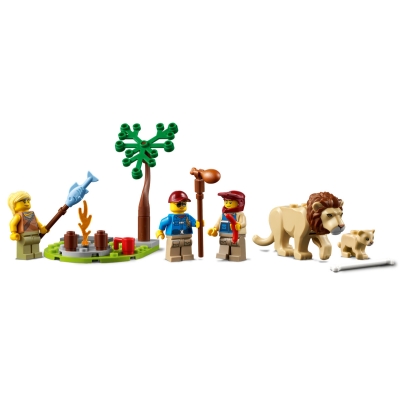 LEGO® City - Terenówka ratowników dzikich zwierząt
