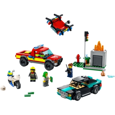LEGO® City - Akcja strażacka i policyjny pościg