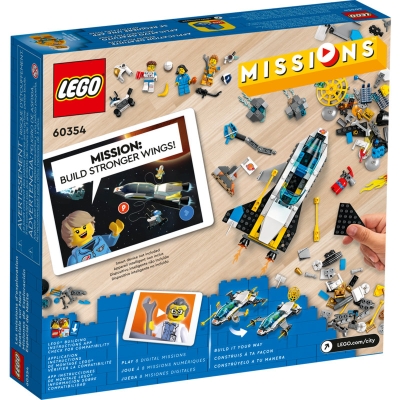 LEGO® City Missions - Wyprawy badawcze statkiem marsjańskim