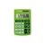 Kalkulator kieszonkowy zielony