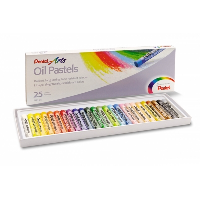 PENTEL Arts - Pastele olejne 25 kolorów
