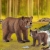 Schleich® WILD LIFE - Niedźwiedzica Grizzly z młodym