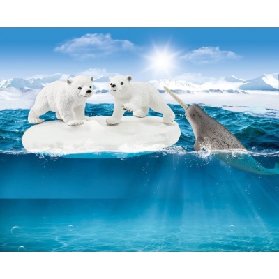 Schleich® WILD LIFE - Polarny plac zabaw dla niedźwiedzi