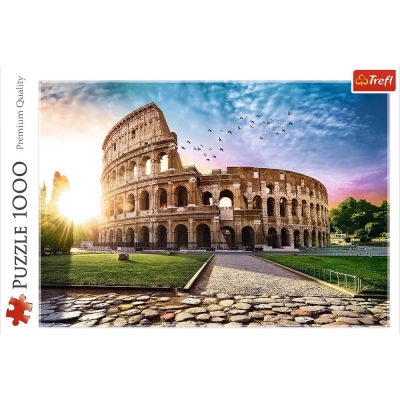 TREFL Puzzle 1000 - Koloseum w promieniach słońca