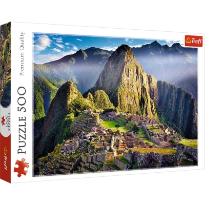 TREFL Puzzle 500 - Zabytkowe sanktuarium Machu Picchu