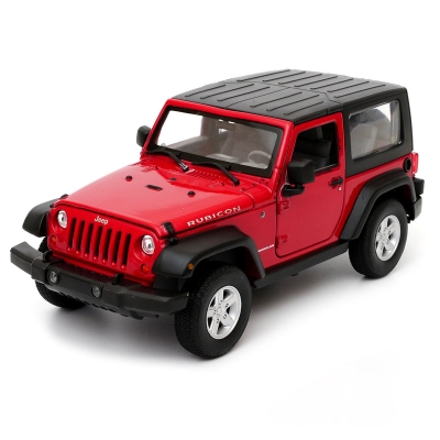 Jeep Wrangler Rubicon (Soft Top) - model Welly - skala 1:24