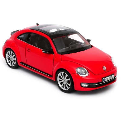 Volkswagen The Beetle - model Welly - skala 1:24