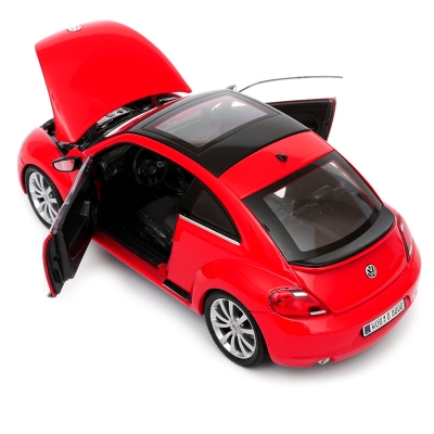 Volkswagen The Beetle - model Welly - skala 1:24