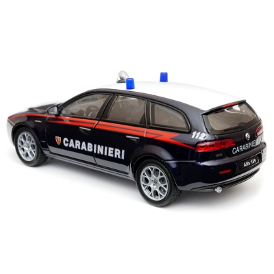 Alfa Romeo 159 Sportwagon Carabinieri - model Welly - skala 1:24