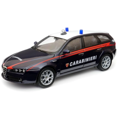 Alfa Romeo 159 Sportwagon Carabinieri - model Welly - skala 1:24