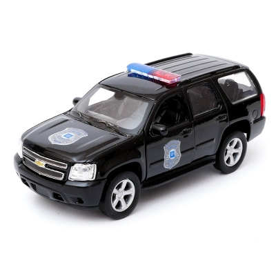 2008 Chevrolet Tahoe Police - model Welly - skala 1:34-39