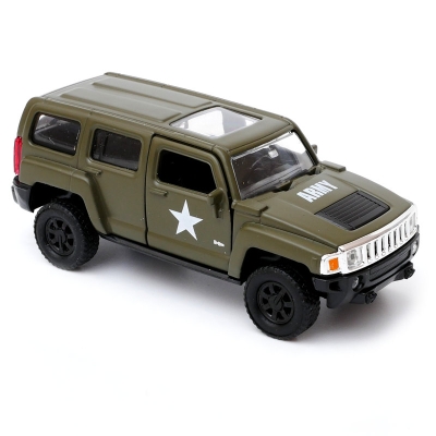Hummer H3 Army - model Welly - skala 1:34-39