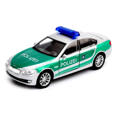 BMW 535i Polizei - model Welly - skala 1:34-39