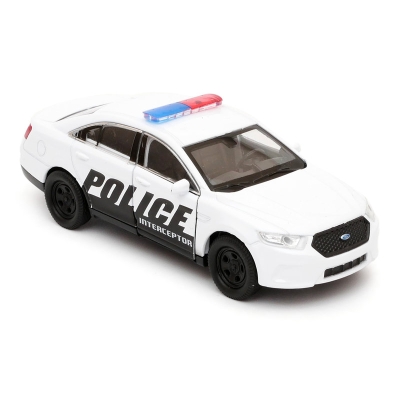 Ford Police Interceptor - model Welly - skala 1:34-39