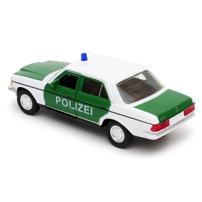 Mercedes-Benz W123 Polizei - model Welly - skala 1:34-39