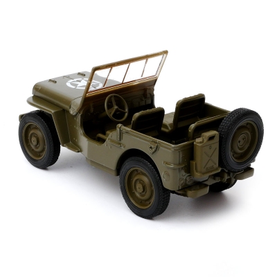 1941 Willys MB Jeep - model Welly - skala 1:34-39