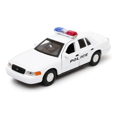 1999 Ford Crown Victoria Police - model Welly - skala 1:34-39