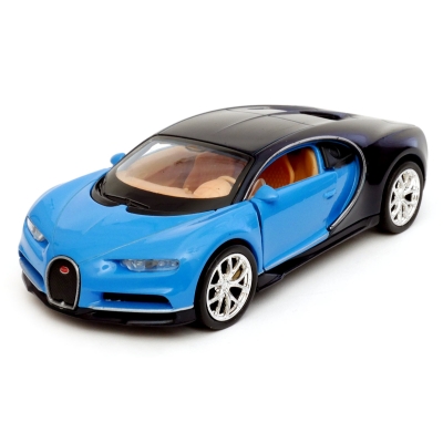 Bugatti Chiron - model Welly - skala 1:34-39