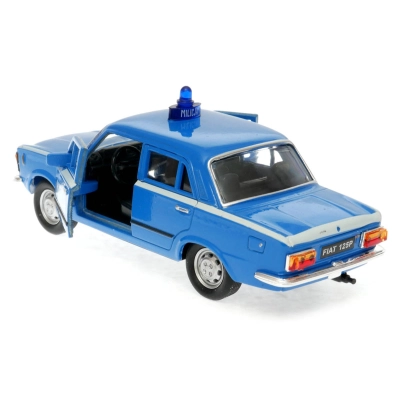 Fiat 125P Milicja - model Welly - skala 1:34-39