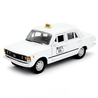 Fiat 125p Taxi - model Welly - skala 1:34-39