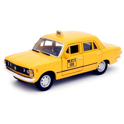 Fiat 125p Taxi - model Welly - skala 1:34-39