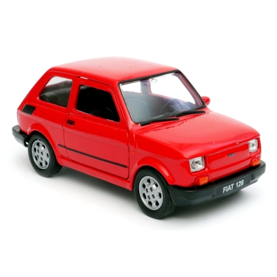 Fiat 126p - model Welly - skala 1:34-39