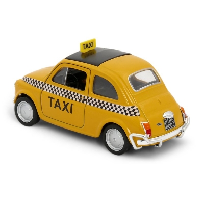 FIAT Nuova 500 Taxi - model Welly - skala 1:34-39