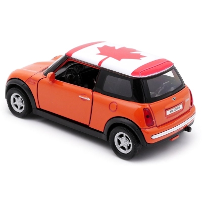 Mini Cooper Kanada - model Welly - skala 1:34-39