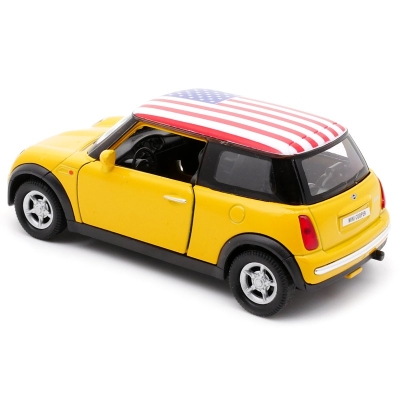 Mini Cooper USA - model Welly - skala 1:34-39