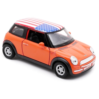 Mini Cooper USA - model Welly - skala 1:34-39