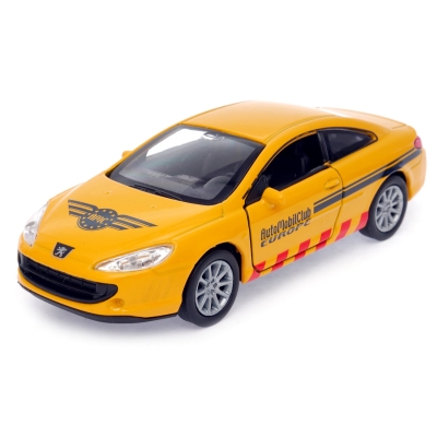 Peugeot Coupe 407 Auto Mobil Club - model Welly - skala 1:34-39