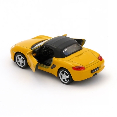Porsche Boxster S (Soft-Top) - model Welly - skala 1:34-39