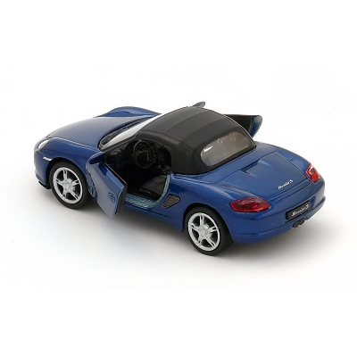 Porsche Boxster S (Soft-Top) - model Welly - skala 1:34-39