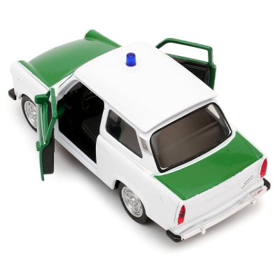 Trabant 601 Polizei - model Welly - skala 1:34-39