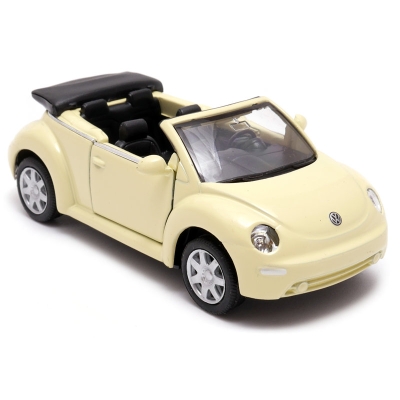 Volkswagen New Beetle Convertible - model Welly - skala 1:34-39