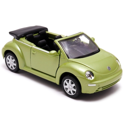 Volkswagen New Beetle Convertible - model Welly - skala 1:34-39